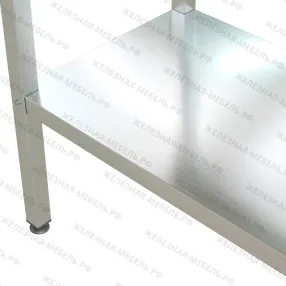 стеллаж полочный сплп «profi inox» 1800х1200х600 со сплошной полкой (нерж.сталь)