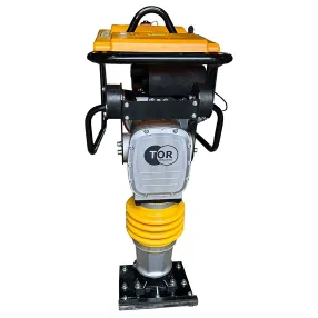 вибротрамбовка tor hcr-80 70 кг, 10 кн (honda), алюминиевый корпус